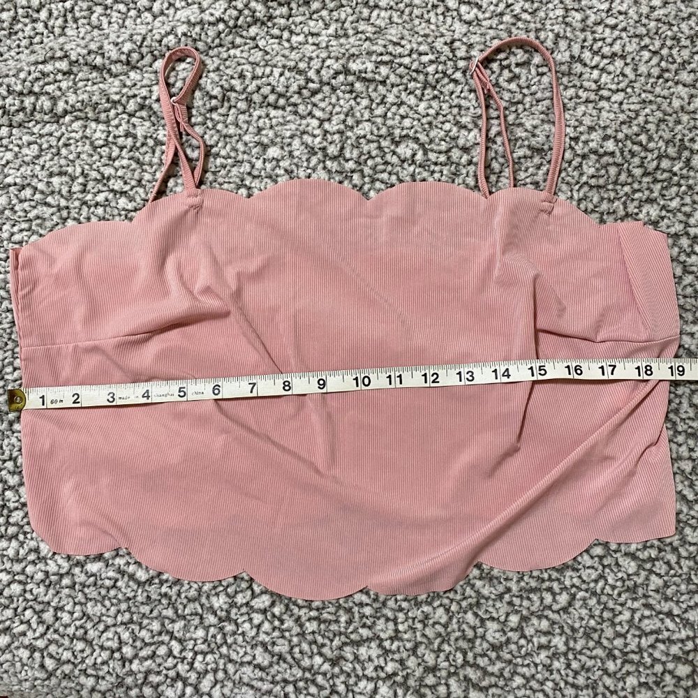 Shein Plaid, Belted Shorts and Cami Combo Size 2XL - Picture 5 of 8